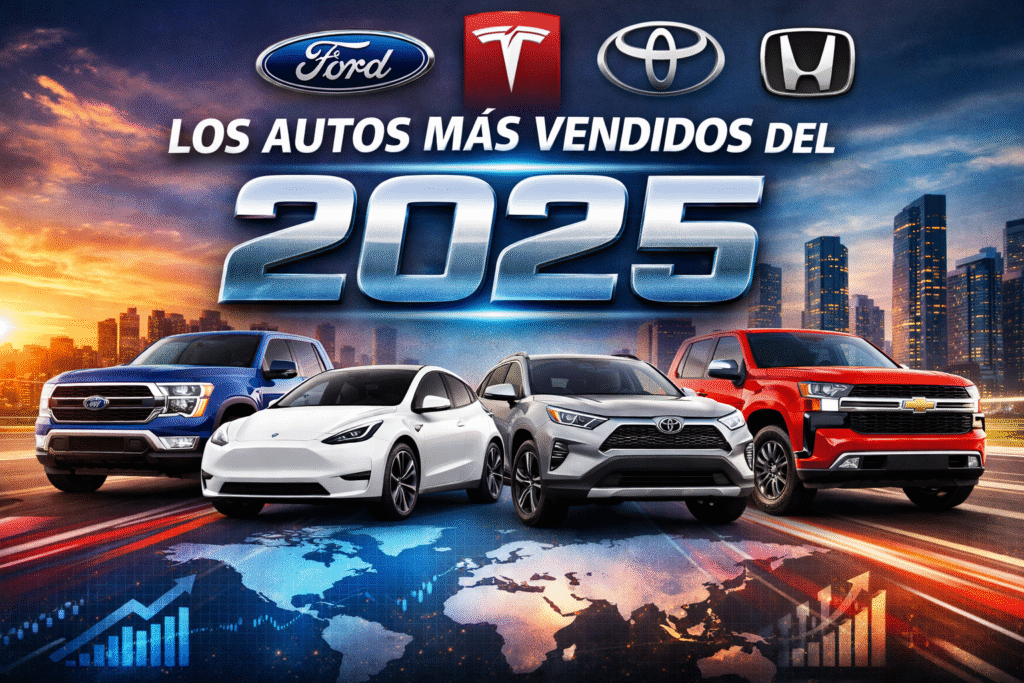 Los carros que dominaron las ventas en 2025