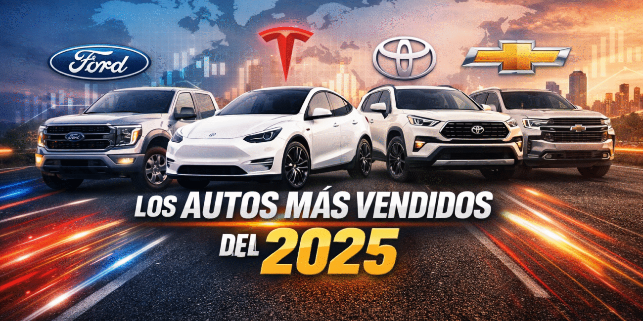 Los carros que dominaron las ventas en 2025