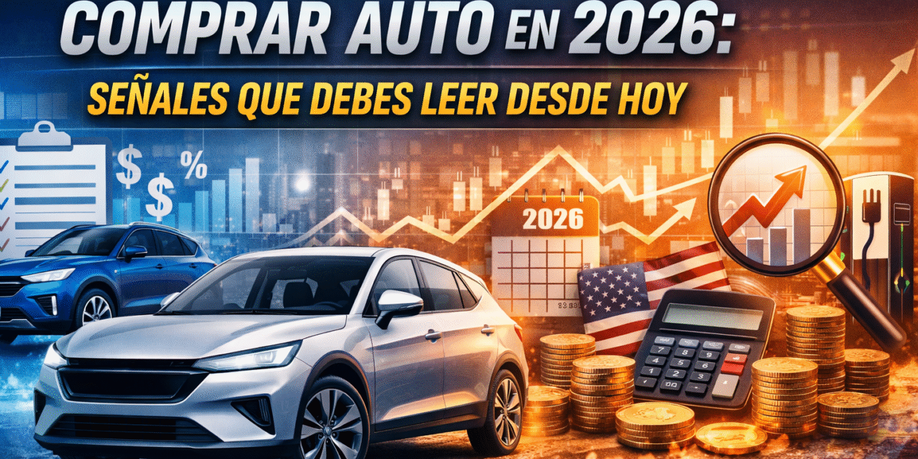 Comprar carro en 2026: las señales que debes leer desde hoy