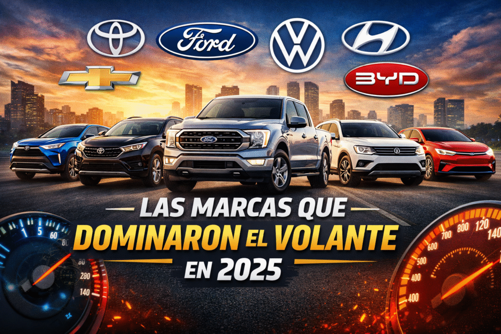 Las marcas que dominaron el volante en 2025