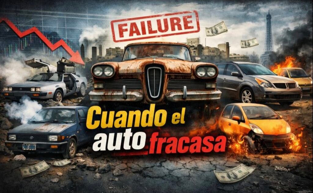 Fracasos millonarios en la industria automotriz: cuando las grandes marcas se equivocan