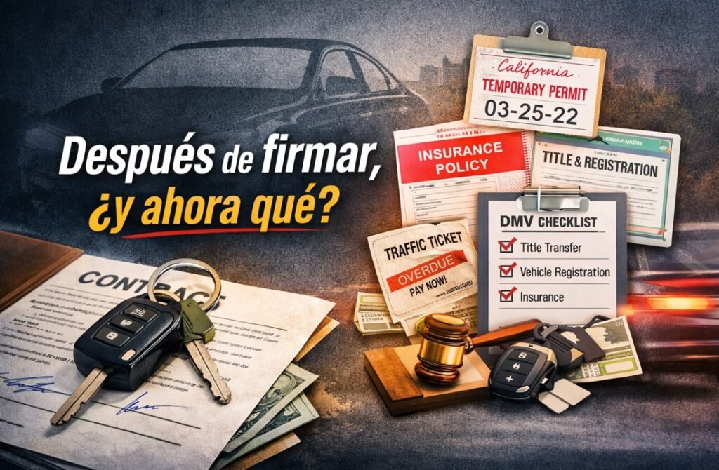 Lo que nadie te explica después de comprar un auto