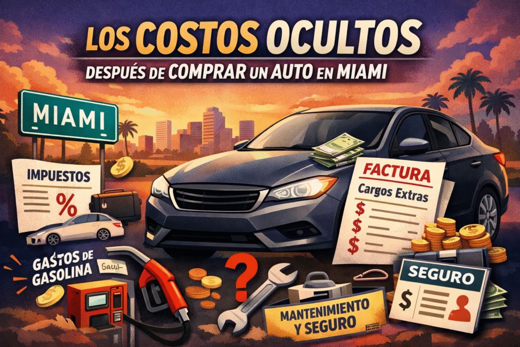 El precio oculto de tu auto en Miami