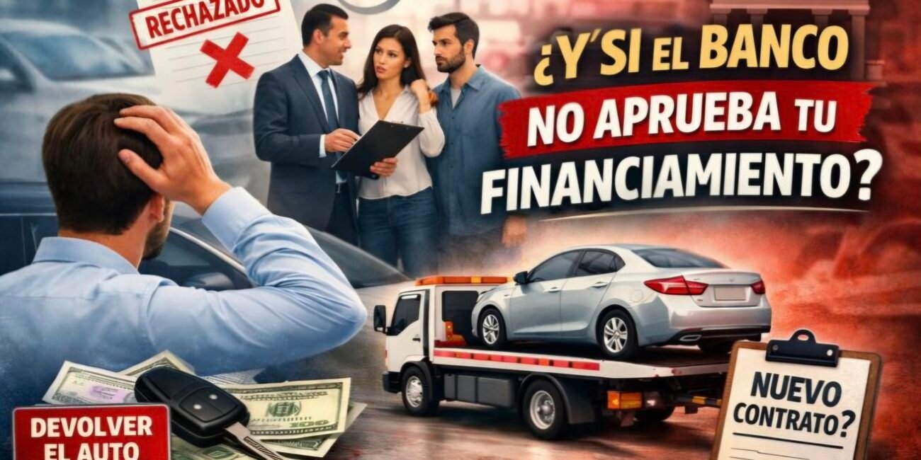 Financiamiento rechazado: guía para compradores de autos en Florida