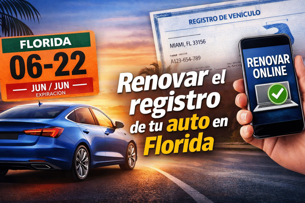 Renovar el registro en Florida sin complicaciones
