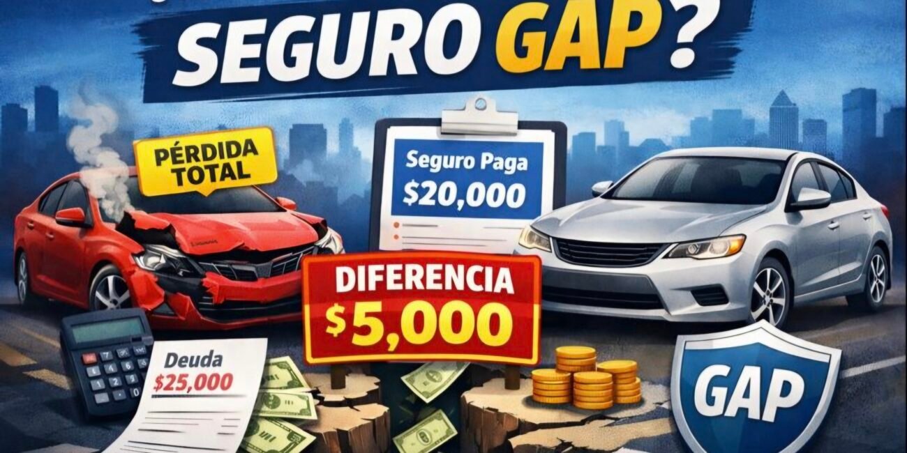 Seguro GAP: la protección que muchos descubren demasiado tarde