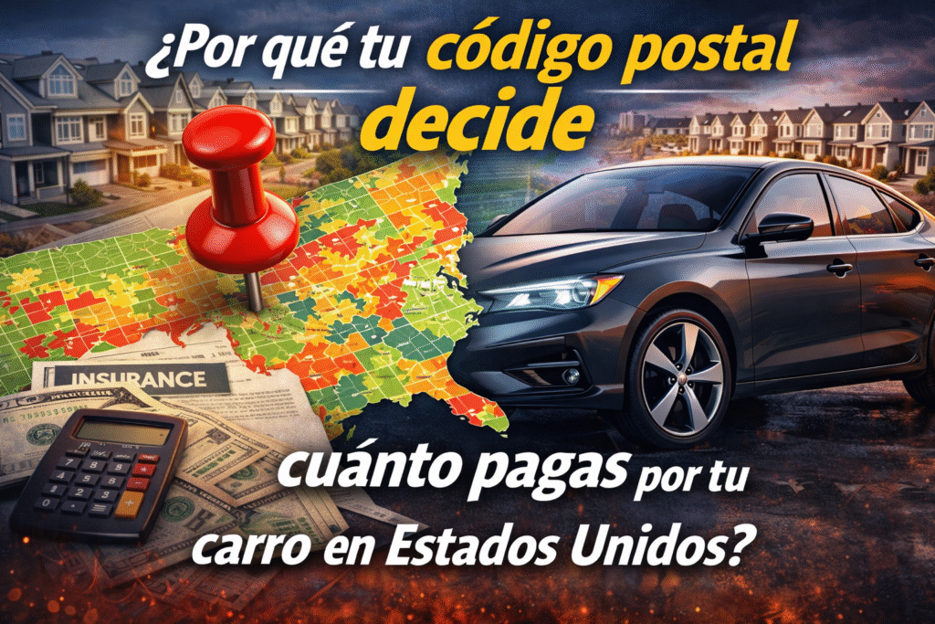¿Por qué tu código postal decide cuánto pagas por tu carro en Estados Unidos?