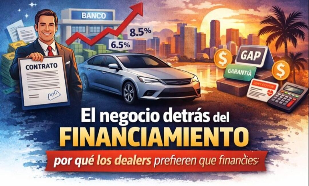 El negocio detrás del financiamiento: por qué los dealers prefieren que financies