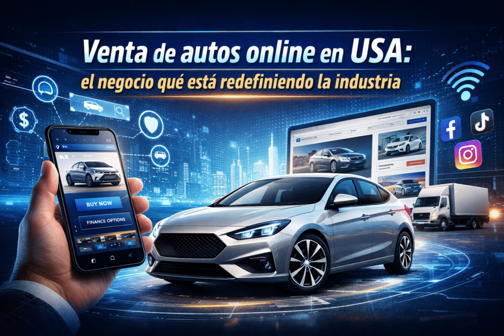 Venta de autos online en USA: el negocio que está redefiniendo la industria
