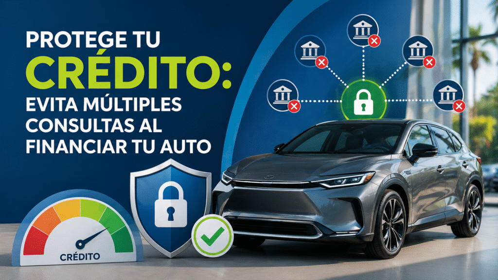 Protege tu crédito: evita múltiples consultas al financiar tu auto