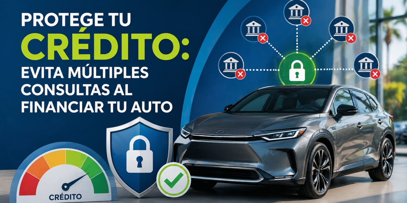 Protege tu crédito: evita múltiples consultas al financiar tu auto