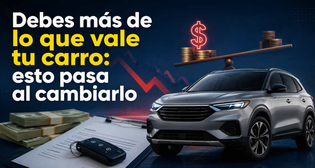 Debes más de lo que vale tu carro: esto pasa al cambiarlo