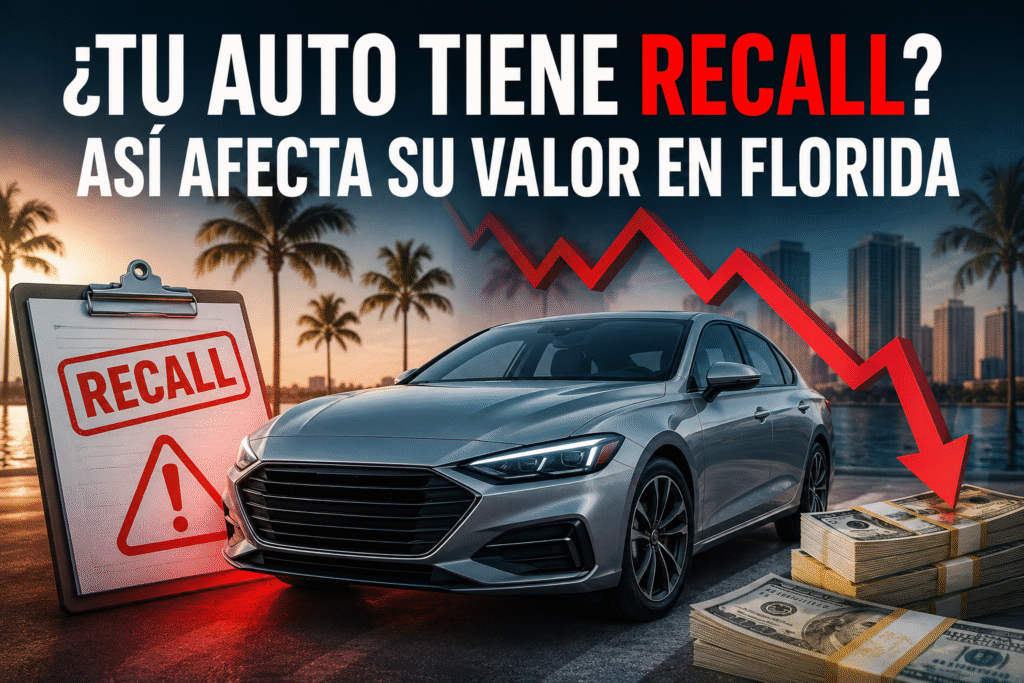¿Tu auto tiene recall? Así afecta su valor en Florida